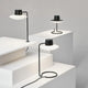 Louis Poulsen AJ Oxford Table Lamp Small with top Tall without top and Pin on packshot