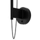 Louis Poulsen YUH Wall Light in Black — packshot, detail