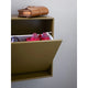 Montana Selection Hide Shoe Cabinet — lifestyle, detail