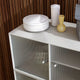 Montana Selection Ripple Cabinet III in Clay — lifestyle, detail
