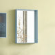 Montana Colour Frame Mirror – SHELFIE in Flint — lifestyle, bathroom