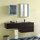 Montana Colour Frame Mirror – SHELFIE in Flint — lifestyle, bathroom