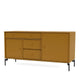 Montana Mega 200802 Sideboard in Amber with black legs — packshot