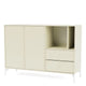 Montana Mega 201203 Sideboard in Vanilla with snow legs — packshot