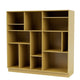 Montana Mega 201801 Bookcase in Cumin with 7cm plinth — packshot