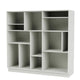 Montana Mega 201801 Bookcase in Nordic with 7cm plinth — packshot