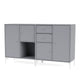 Montana Selection Couple Sideboard in Graphic with snow legs — packshot
