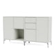 Montana Selection Couple Sideboard in Nordic with chrome legs — packshot