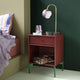 Montana Selection Dream Bedside Table in Masala with parsley legs — lifestyle