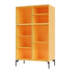 Montana Selection Ripple Cabinet III in Acacia with black legs — packshot