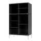 Montana Selection Ripple Cabinet III in Anthracite with flint legs — packshot