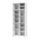 Montana Selection Ripple Cabinet IV in New White with flint legs — packshot
