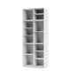 Montana Selection Ripple Cabinet IV in Snow with 3cm plinth  — packshot
