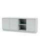 Montana Selection Save Low Sideboard in Oyster with 7cm plinth — packshot