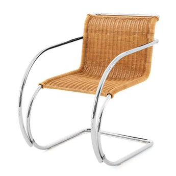 Knoll MR Side Armchair Rattan