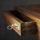 Carl Hansen CH110 Desk — lifestyle, drawer detail