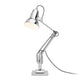 Anglepoise Original 1227 Desk Lamp in Bright Chrome with Black/White Cable Braid — packshot