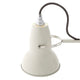 Anglepoise Original 1227 Desk Lamp in Linen White with Grey Cable Braid — packshot, detail