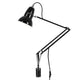 Anglepoise Original 1227 Wall Mounted Lamp in Jet Black with Black Cable Braid — packshot