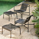 HAY Palissade Lounge Chair Bundle in Anthracite — lifestyle