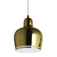 Artek A330S Golden Bell Pendant Light in Polished Brass — packshot