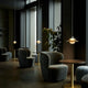 Louis Poulsen PH 5 Mini Pendant Light Brass lifestyle setting