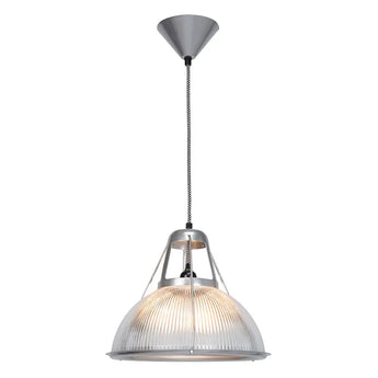 Original BTC Phane Prismatic Glass Pendant Light