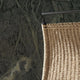 Carl Hansen PK1 Dining Chair, Black Steel, Natural Paper Cord — lifestyle, detail