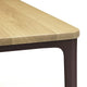 Vitra Plate Dining Table in Chocolate Oak — packshot, detail