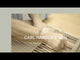 Carl Hansen CH25 Easy Chair with black paper cord — video showing manufacturing