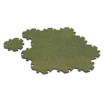 Magis Puzzle Carpet Pack of 7 Pieces Grass