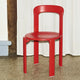 HAY Rey Dining Chair in Scarlet Red WB Lacquered Beech — lifestyle