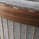 Carl Hansen RF1903 Sideways Sofa in Walnut Oil, Hallingdal 116 — lifestyle, detail