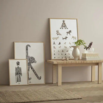 Rosendahl Kay Bojesen Eye Chart Poster 50x70cm - Outlet