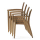 Skagerak Ballare Outdoor Dining Chair in Teak — packshot view 2