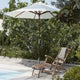 Skagerak Steamer Deck Chair Teak — lifestyle