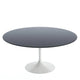 Knoll Saarinen Large Round Dining Table 152cm in Black Laminate — packshot