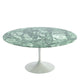 Knoll Saarinen Large Round Dining Table 152cm in Verdi Alpi Marble — packshot