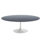 Knoll Saarinen Large Oval Dining Table 198cm in Black Laminate — packshot