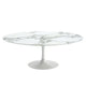 Knoll Saarinen Large Oval Dining Table 198cm in Arabescato Marble — packshot