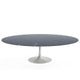 Knoll Saarinen Large Oval Dining Table 244cm in Nero Marquina Marble — packshot