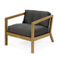 Skagerak Virkelyst Outdoor Lounge Chair in Charcoal — packshot