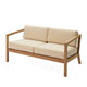 Skagerak Virkelyst Outdoor 2 Seater Sofa in Golden Yellow Stripe — packshot
