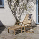 Skagerak Between Lines Deck Chair and Between Lines Deck Stool — lifestyle