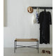 Skagerak Vent Bench in Black — lifestyle