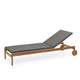 Skagerak Pelagus Sunbed Cushion in Charcoal — packshot