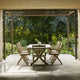 Skagerak Selandia Table 180×100cm and Selandia Outdoor Dining Armchair — lifestyle