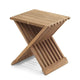 Skagerak Fionia Low Stool in Teak — packshot