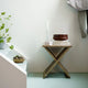 Skagerak Fionia Low Stool in Teak — lifestyle