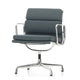Vitra Eames EA 208 Soft Pad Chair in Leather — packshot